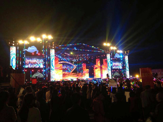 阿坝州强力巨彩安装